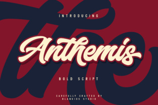 Anthemis: A Bold Script for Distinctive Branding
