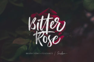 Bitter Rose: The Striking Script Font That Transforms Ordinary Designs Into Bold Statements