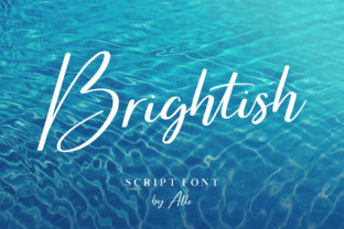 Brightish: A Balanced Look at This Modern Handmade Script Font