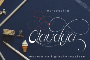 Claudya: The Sweet Calligraphy Script for Elegant Projects