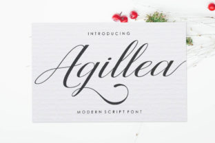 Discover Agillea: The Modern Calligraphy Script That Brings Elegant, Handwritten Charm to Every Project