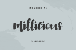 Discover the Charm of Millicious: The Handwritten Script Font That Elevates Design