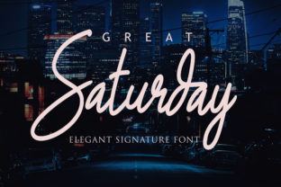 Great Saturday: The Art of Balancing Elegance with Strength in Modern Typography