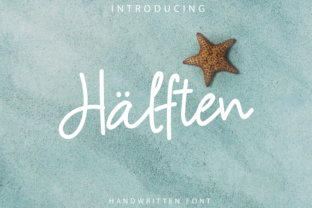Halften: A Handwritten Brush Script That Balances Warmth with Polish