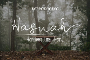 Hasnah: The Elegant Script Font for Upscale Design