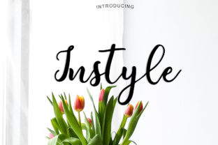 Instyle: A Handwritten Brush Script for Branding