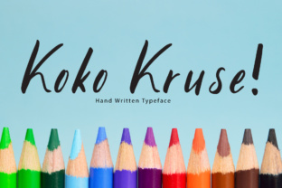 Koko Kruse Handwritten Script for Authentic Branding