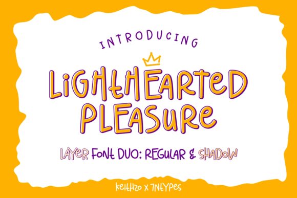 Lighthearted Pleasure: A Playful Script Font That Makes Design Feel Effortless