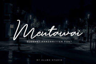 Mentawai: A Script Font That Balances Personality with Professional Polish