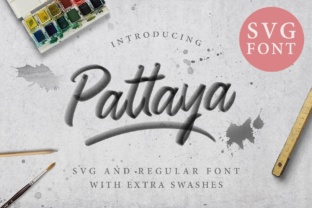 Pattaya: Elevating Your Design Projects with a Refined Script Typeface