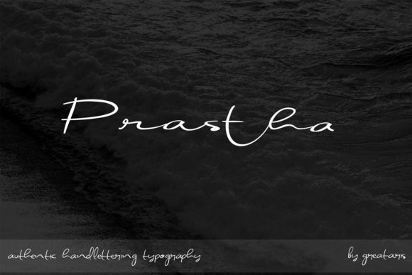 Prastha: A Handwritten Script That Brings Natural Warmth to Design