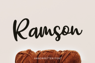 Ramson: The Bold Calligraphy Script for Modern Creatives