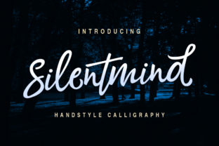 Silentmind: A Modern Calligraphy Script with Character