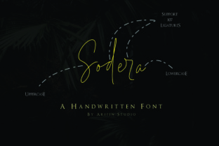 Sodera: Elegant Handwriting Script for Designers