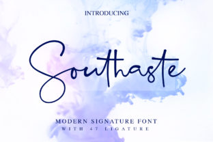 Southaste: A Modern Handwritten Script That Brings Personal Character to Every Project