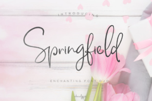 Springfield Script: A Handmade Typeface That Gives Every Word Its Own Charm