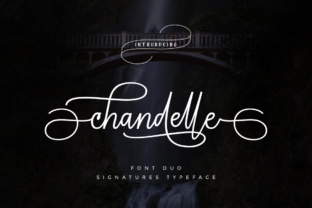 The Chandelle Font: A Signature Script That Brings Handwritten Elegance to Modern Design