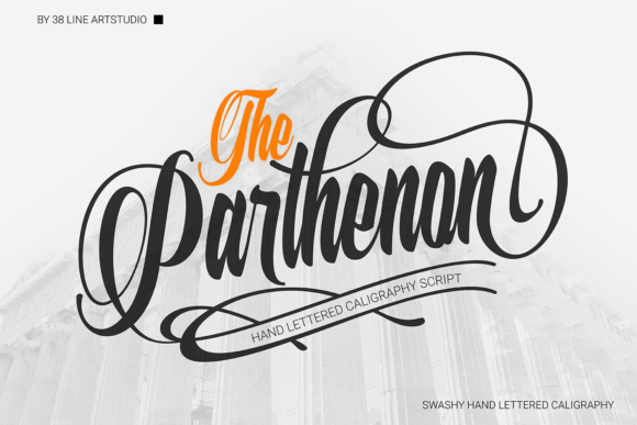 The Parthenon: A Calligraphy Script for Distinctive Lettering Workflows
