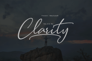 Unlocking Design Potential with The Clarity: A Calligraphy Script of Distinction