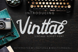 Vinttae: The Bold & Smooth Script for Vintage Designs