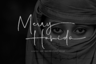 What Makes a Handwritten Script Like Merry Hamida Stand Out in Modern Design