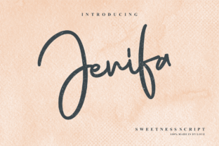 What Makes Jenifa Stand Out Among Modern Script Fonts for Elegant Design Work
