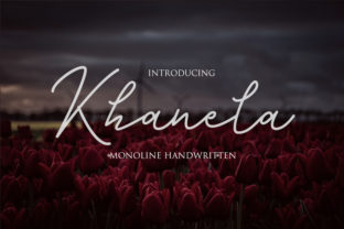 Why Handwritten Monoline Scripts Like Khanela Are Redefining Modern Design